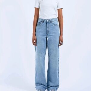 Stylish Light Blue Women's Flare Jeans